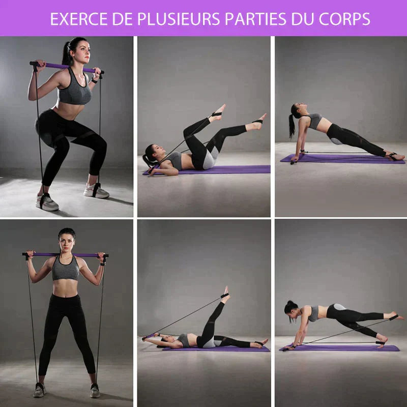 2BARRE DE PILATES PORTABLE