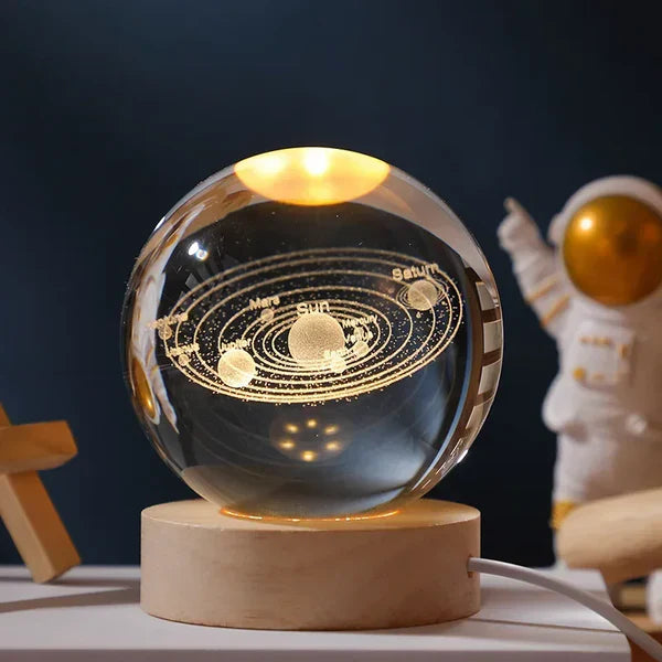 cristal galaxie ball 3D